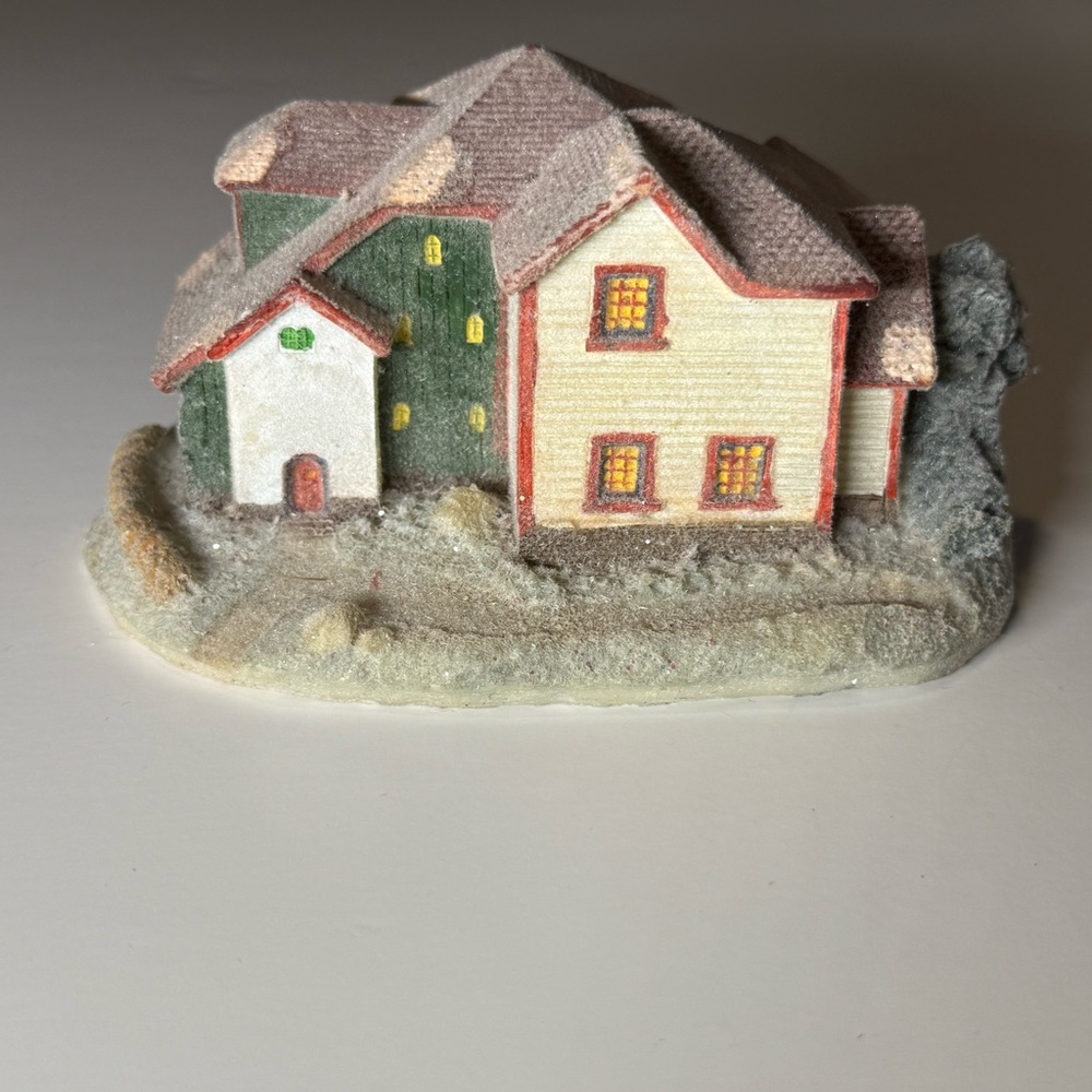 Charming Holiday Village House Decor